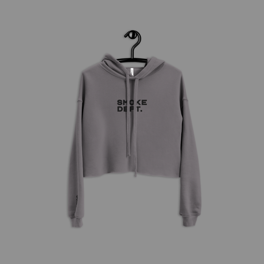 Smoke Dept. Crop Hoodie (Woman)